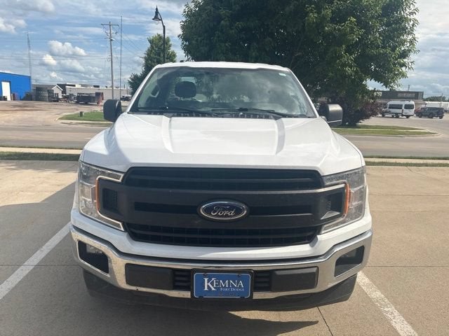 2018 Ford F-150 XL in White — front three-quarter view