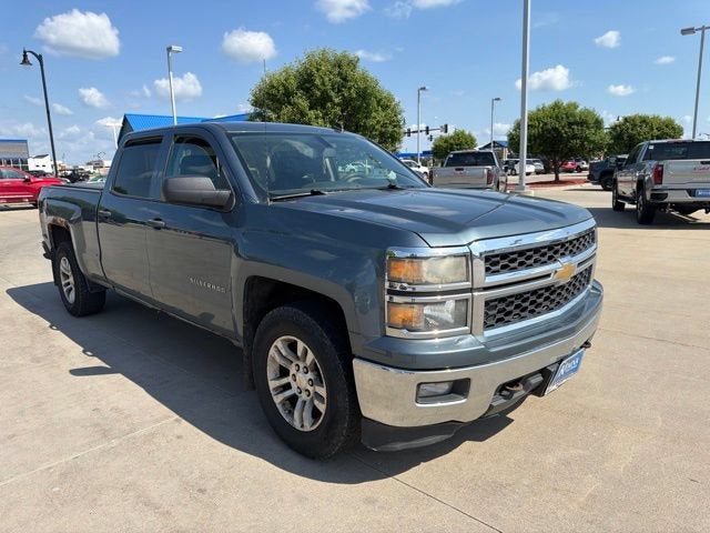 2014 Chevrolet Silverado 1500 LT in Blue Granite Metallic — front three-quarter view