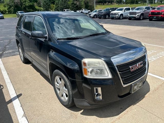 2014 GMC Terrain — rear three-quarter view