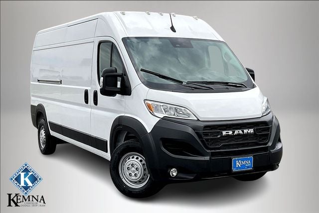 2025 RAM Ram ProMaster RAM PROMASTER 2500 TRADESMAN CARGO VAN HIGH ROOF 159' WB in Bright White Clear-Coat Exterior Paint — front...