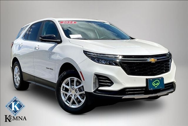 2024 Chevrolet Equinox AWD LT in Iridescent Pearl Tricoat — front three-quarter view